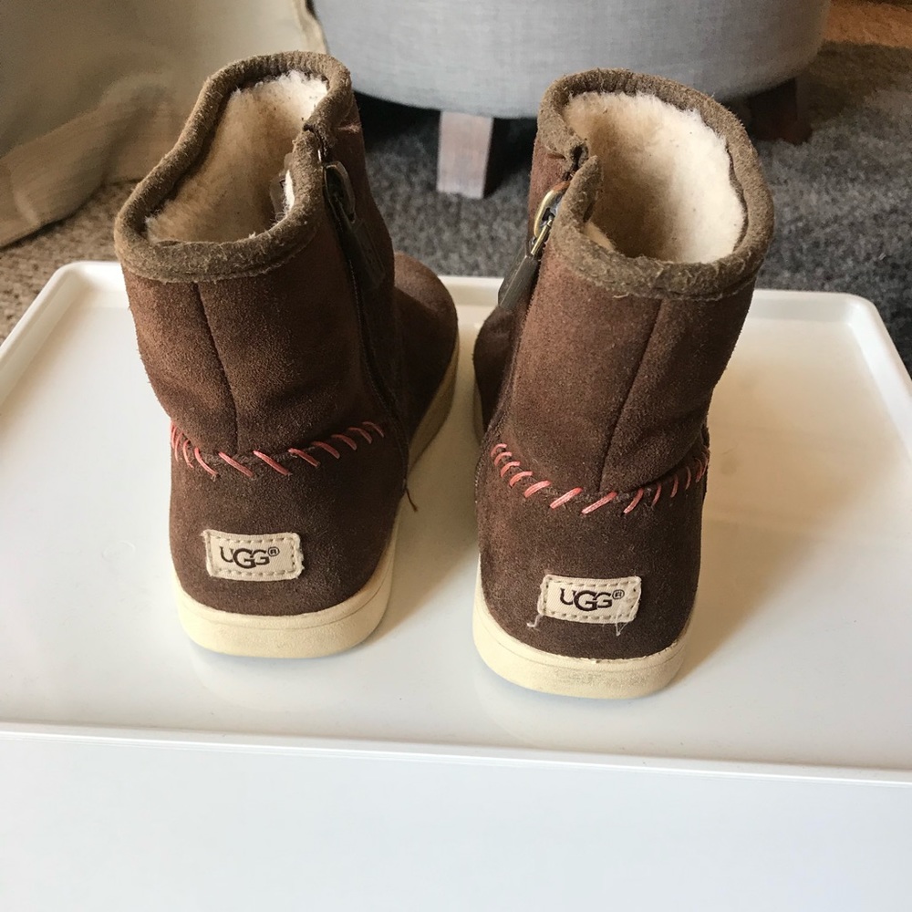 Kids Brown Suede Ugg Boots size 12 US